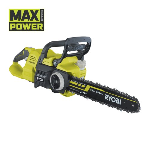 RYOBI 36 V MAX POWER Brushless Akku-Kettensäge, RY36CSX35A-0, ohne Akku und Ladegerät, (B-Ware)